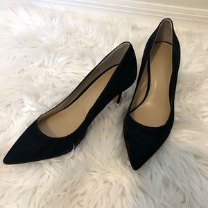 Black Ann Taylor Pointed-toe Pumps